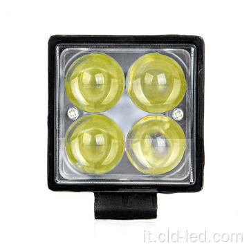 Luce wokring a LED quadrata da 12 w